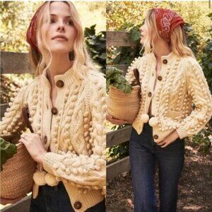 NEW Doen Pomme Sweater Hand Knit